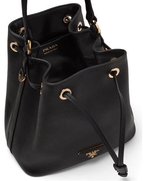 prada soft leather bucket bag|Prada bag saffiano.